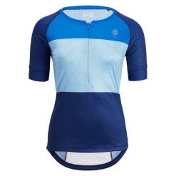 Damski jersey Silvini Stabina. Niebieskie koszulki sportowe damskie Silvini, l, bez wzorów, z jersey, bez ramiączek. Za 237.00 zł.