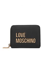 LOVE MOSCHINO Portfel JC5613PP0NKD0000 Czarny. Czarne portfele damskie Love Moschino, ze skóry. Za 319.99 zł.