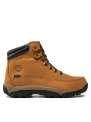 Timberland Trapery Ek Rime Ridge Wp Mid TB12402R2311 Żółty. Żółte buty zimowe męskie Timberland, bez wzorów, z nubiku, bez obcasa, bez zapięcia. Za 699.99 zł.