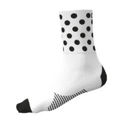 Skarpety rowerowe Alé Bubble. Białe skarpety męskie ALÉ CYCLING, bez wzorów. Za 97.85 zł.