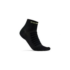 Skarpety Sportowe Craft Adv Dry Mid Czarny. Czarne skarpetki damskie Craft, bez wzorów. Za 101.80 zł.