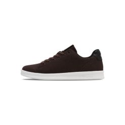 Sneakersy Hummel COURT LINE WT. Brązowe obuwie sportowe damskie Hummel, bez wzorów, bez zapięcia. Za 181.95 zł.