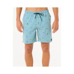 Spodenki surfingowe męskie Rip Curl Hula Breach Volley Niebieski. Niebieskie szorty męskie Rip Curl, bez wzorów, sportowe. Za 200.00 zł.