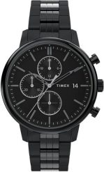 Zegarek męski Timex TW2W13400 czarny. Czarne zegarki męskie Timex, bez wzorów. Za 951.61 zł.