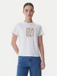 Marella T-Shirt Tema 2615971031 Biały Regular Fit. Białe t-shirty damskie Marella, m, bez wzorów, z bawełny, bez kołnierzyka, bez ramiączek. Za 379.99 zł.