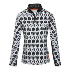 Bluza narciarska Damska Gareth & Lucas The One Hundred and Seventeen. Białe bluzy damskie GARETH & LUCAS, na zimę, bez wzorów, z elastanu, sportowe, bez ramiączek, bez kaptura. Za 229.99 zł.