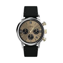 Zegarek Timex. Czarne zegarki męskie Timex, bez wzorów. Za 979.99 zł.