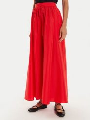 STAUD Spódnica trapezowa Eden R24P6106TN Czerwony Regular Fit. Czerwone spódnice damskie STAUD, xs, bez wzorów, z syntetyku, trapezowe. Za 1,049.00 zł.