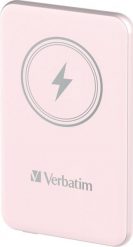 Powerbank Verbatim Powerbank Verbatim Charge 'n' Go Magnetic Wireless 5000mAh USB-C PD 3.0 Pink. Różowe powerbanki Verbatim. Za 112.26 zł.