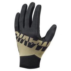 Długie rękawice Mavic Deemax. Brązowe rękawiczki damskie MAVIC, bez wzorów. Za 208.50 zł.