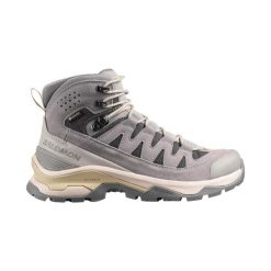 Obuwie Wędrówki z plecakiem Kobiety QUEST ECHO GORE TEX. Czerwone obuwie trekkingowe damskie Salomon, z gore-texu, bez zapięcia. Za 848.60 zł.