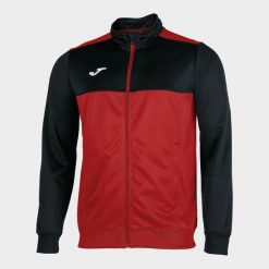Bluza do piłki nożnej męska Joma Winner. Czerwone bluzy sportowe męskie Joma, m, bez wzorów, z dresówki, bez kaptura. Za 162.05 zł.
