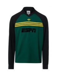 Adidas Originals koszula z długim rękawem - klatka piersiowa Mężczyźni Sztuczne włókno zielony|czarny|żółty, L. Czarne koszule męskie adidas Originals, l, bez wzorów, z włókna, bez kołnierzyka, bez ramiączek. Za 179.95 zł.