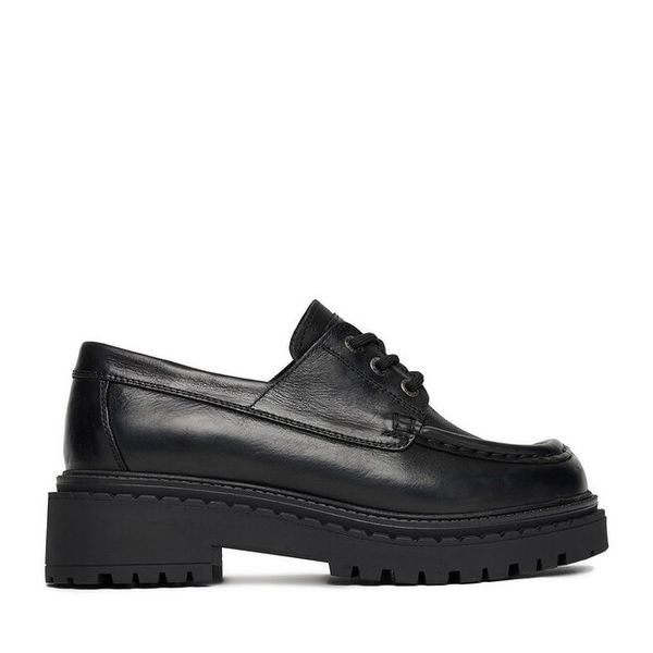 Półbuty G-Star. Czarne półbuty damskie G-Star, bez wzorów, retro, bez obcasa, na płaskiej podeszwie, bez zapięcia. Za 209.99 zł.
