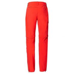 Spodnie z odpinanymi nogawkami dla kobiet VAUDE Farley Stretch ZO II. Brązowe spodnie sportowe damskie Vaude, na lato, bez wzorów, sportowe, trekkingowe. Za 608.35 zł.