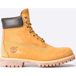 Timberland - Buty wysokie Timberland® Icon 6". Żółte botki męskie Timberland, bez wzorów, z gumy, casualowe, bez obcasa, bez zapięcia. W wyprzedaży za 739.90 zł.