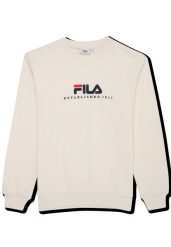 Bluza Fila Valsera Regular Logo. Białe bluzy damskie Fila, m, bez wzorów, z dresówki, eleganckie, bez ramiączek, bez kaptura. Za 237.30 zł.