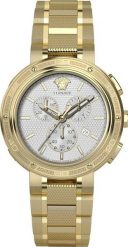 Zegarek Versace Zegarek marki Versace model VE2H00621 kolor Zółty. Akcesoria Męskie. Sezon: Cały rok NoSize. Żółte zegarki męskie Versace, bez wzorów. Za 3,003.66 zł.