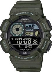 Zegarek Casio Zegarek męski Casio WS-1500H-3BVEF. Zegarki męskie Casio, bez wzorów. Za 165.96 zł.
