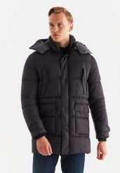 PAKO LORENTE – Kurtka męska P22WF-5X-005-C-0. Czarne kurtki męskie Pako Lorente, na zimę, m, bez wzorów, z poliesteru, bez kaptura. Za 249.99 zł.