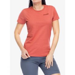 Koszulka bawełniana damska Inov-8 Graphic T-Shirt Footprints. Czerwone koszulki sportowe damskie Inov-8, bez wzorów, z bawełny, bez ramiączek. Za 126.99 zł.