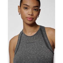 Damski bezszwowy tank top Hummel MT Hyper. Czarne topy damskie Hummel, l, bez wzorów, sportowe, bez kołnierzyka, bez ramiączek. Za 164.00 zł.