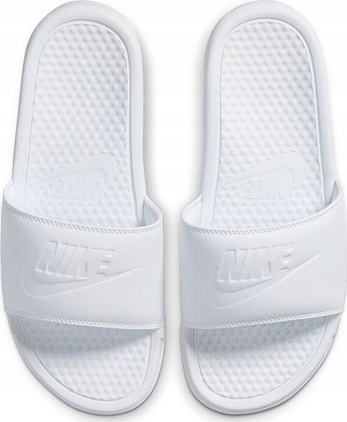 KLAPKI DAMSKIE NIKE WMNS BENASSI JD SPORTOWE 343881 115 r.36,5. Klapki damskie Nike, bez wzorów, sportowe, bez obcasa, bez zapięcia. Za 125.99 zł.