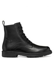 Geox Trzewiki U Lagorai + Grip B Abx U66HQC 00043 C9999 Czarny. Czarne botki męskie Geox, bez wzorów, bez obcasa, bez zapięcia. Za 819.99 zł.