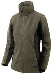 Helikon-Tex Kurtka damska GUNFIGHTER - Taiga Green / Czarna A. Czarne kurtki sportowe damskie HELIKON-TEX, bez wzorów, bez ramiączek, bez kaptura. Za 320.53 zł.