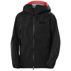 Damska kurtka narciarska z kapturem Helly Hansen Sogn. Czarne kurtki sportowe damskie Helly Hansen, na zimę, l, bez wzorów, z polaru, bez ramiączek, z kapturem, narciarskie. Za 1,438.85 zł.