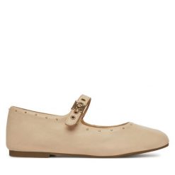 Baleriny Scholl. Brązowe balerinki damskie Scholl, bez wzorów, bez obcasa, bez zapięcia. Za 309.99 zł.