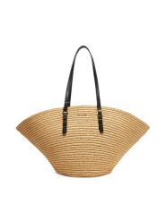 MICHAEL Michael Kors Torebka 30S5G9FT9W Beżowy. Brązowe shopperki damskie MICHAEL Michael Kors, bez wzorów, z tworzywa sztucznego, bez dodatków. Za 939.99 zł.