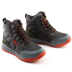 Buty męskie Fila Lavarone mid ocieplane zimowe. Szare buty sportowe męskie Fila, na zimę, bez wzorów, bez zapięcia. Za 197.00 zł.