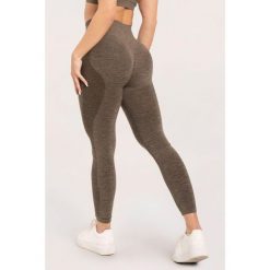 Legginsy fitness damskie Gym Glamour seamless. Szare legginsy damskie GYM GLAMOUR, bez wzorów. Za 169.99 zł.