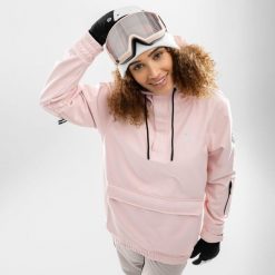 Damska kurtka snowboardowa Sporty zimowe SIROKO W3-W Arlberg. Czerwone kurtki sportowe damskie SIROKO, na zimę, bez wzorów, z softshellu, bez ramiączek, bez kaptura, narciarskie. Za 844.00 zł.