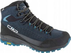 Buty trekkingowe męskie CMP CMP Vertyx Mid WP 3Q17287-70UT Czarne 46. Czarne trekkingi męskie CMP, bez zapięcia. Za 559.53 zł.