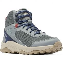 Buty trekkingowe damskie Columbia Trailstorm Ascend Mid. Szare obuwie trekkingowe damskie Columbia, z materiału, za kostkę, bez zapięcia. Za 509.99 zł.