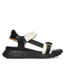 Sandały Hispanitas. Brązowe sandały damskie Hispanitas, bez wzorów, bez obcasa, na płaskiej podeszwie, bez zapięcia. Za 609.99 zł.