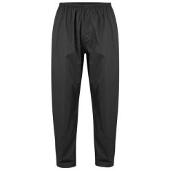 Spodnie przeciwdeszczowe Mac In A Sac Origin. Czarne spodnie sportowe damskie Mac In A Sac, na lato, bez wzorów, sportowe, trekkingowe. Za 242.50 zł.