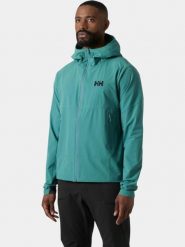 Kurtka Softshell Męska Helly Hansen Blaze HD. Zielone kurtki męskie Helly Hansen, m, bez wzorów, z materiału, z kapturem. Za 669.00 zł.