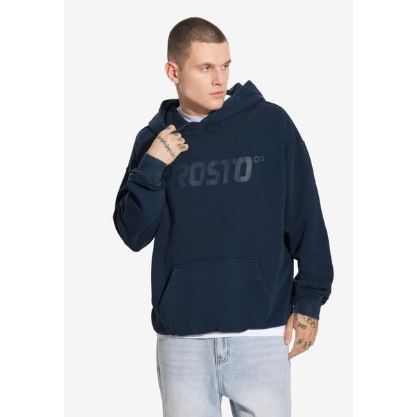 Bluza sportowa męska Prosto Big Log z kapturem. Niebieskie bluzy sportowe męskie Prosto., m, bez wzorów, z kapturem. W wyprzedaży za 197.99 zł.