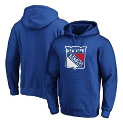 Bluza z kapturem Fanatics NHL Rangers Iconic, niebieska, rozmiar M. Niebieskie bluzy damskie FANATICS, na zimę, m, bez wzorów, bez ramiączek, z kapturem. Za 260.78 zł.