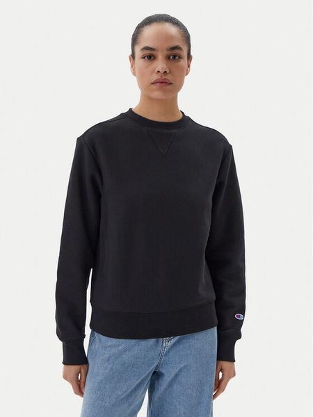 Champion Bluza 117871 Czarny Regular Fit. Czarne bluzy damskie Champion, m, bez wzorów, z bawełny, bez ramiączek, bez kaptura. Za 239.99 zł.