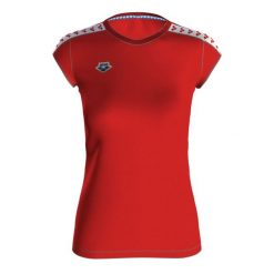 Koszulka damska Arena T-Shirt Team Icons. Białe bluzki damskie ARENA, bez wzorów, sportowe, bez kołnierzyka, bez ramiączek. Za 190.50 zł.