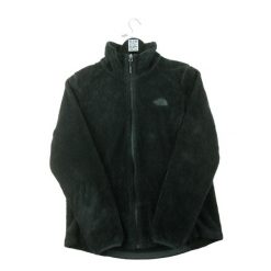Second life - Damska kurtka polarowa Osito ze stójką - Jak nowy. Czarne kurtki sportowe damskie The North Face, m, bez wzorów, z polaru, bez ramiączek, bez kaptura, outdoorowe. Za 212.96 zł.