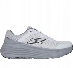 Skechers Skechers buty męskie do biegania Max Cushioning Endeavour 220613 GRY gray 42,5. Szare buty sportowe męskie Skechers, bez wzorów, bez zapięcia, do biegania. Za 379.99 zł.