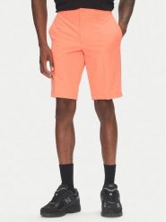 BOSS Szorty materiałowe S_Commuter_10.5 inch 50540337 Koralowy Slim Fit. Pomarańczowe szorty męskie Boss, bez wzorów, z materiału. Za 275.99 zł.