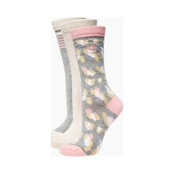 Timberland Skarpety 3Pk Mix Pattern Crew , multicolor, rozmiar L. Skarpetki damskie Timberland, bez wzorów, z bawełny. W wyprzedaży za 63.99 zł.