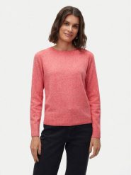 Vero Moda Sweter Doffy 10201022 Czerwony Regular Fit. Czerwone swetry nierozpinane damskie Vero Moda, m, bez wzorów, z syntetyku, bez kołnierzyka, bez ramiączek. Za 59.99 zł.