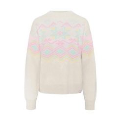 Sweter damski Kari Traa Rachel. Białe swetry nierozpinane damskie Kari Traa, bez wzorów, sportowe, bez kołnierzyka, bez ramiączek. Za 513.00 zł.